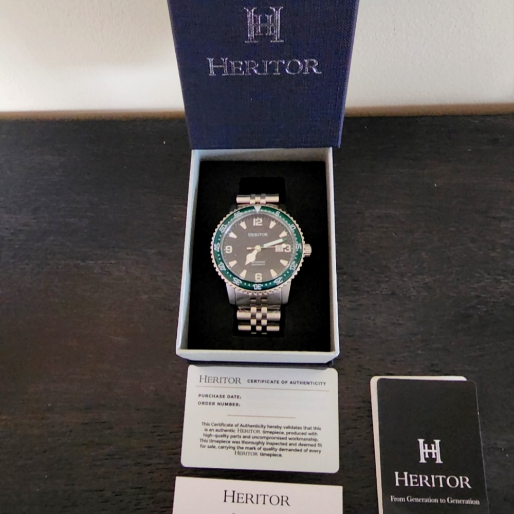 Heritor Automatic Dominic Watch w/Date